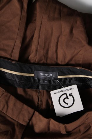 Дамски панталон Manguun, Размер S, Цвят Кафяв, Цена 6,38 лв.