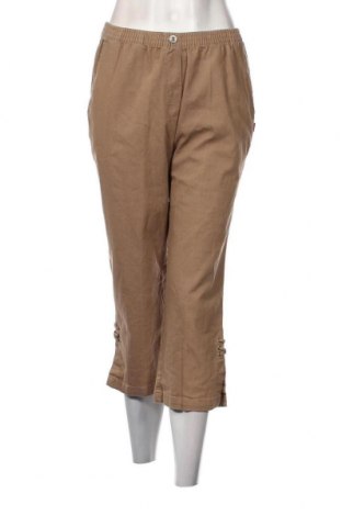 Pantaloni de femei Mian, Mărime M, Culoare Bej, Preț 23,70 Lei