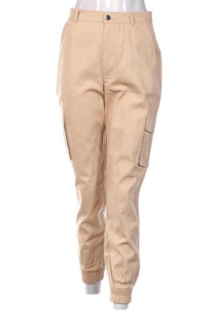 Дамски панталон Missguided, Размер S, Цвят Бежов, Цена 15,64 лв.