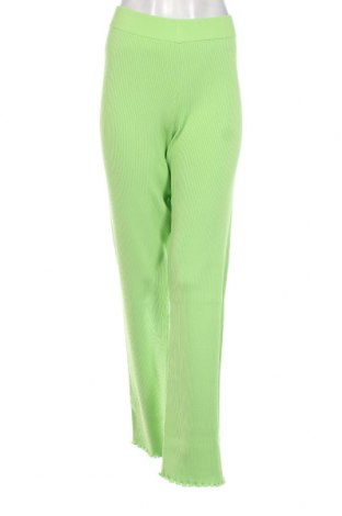 Pantaloni de femei Monki, Mărime L, Culoare Verde, Preț 74,14 Lei