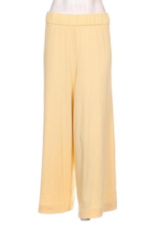 Pantaloni de femei Monki, Mărime L, Culoare Galben, Preț 41,91 Lei