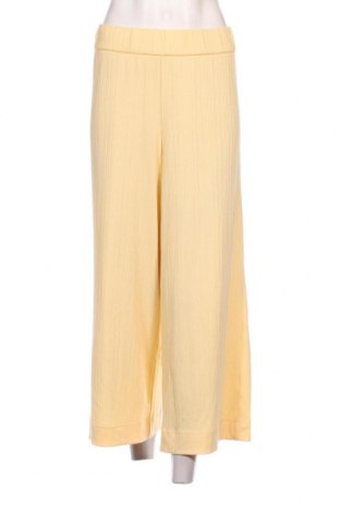 Pantaloni de femei Monki, Mărime M, Culoare Galben, Preț 41,91 Lei