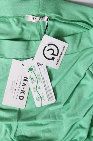 Γυναικείο παντελόνι NA-KD, Μέγεθος M, Χρώμα Πράσινο, Τιμή 9,87 €
