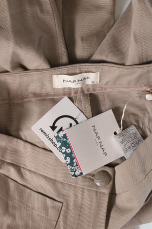 Pantaloni de femei Naf Naf, Mărime S, Culoare Bej, Preț 20,03 Lei