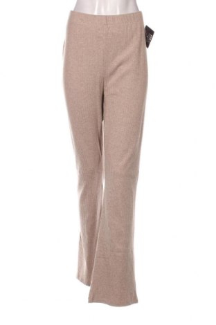 Дамски панталон Nly Trend, Размер XL, Цвят Бежов, Цена 13,80 лв.