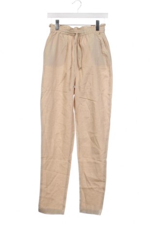 Дамски панталон ONLY, Размер XS, Цвят Бежов, Цена 23,22 лв.