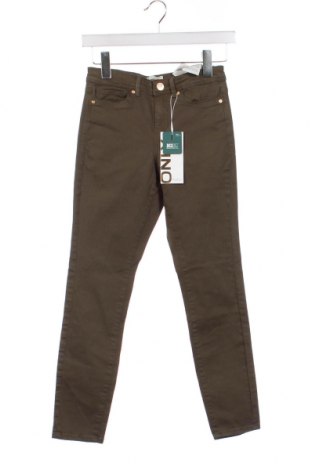 Дамски панталон ONLY, Размер XS, Цвят Зелен, Цена 14,58 лв.