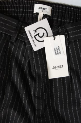Γυναικείο παντελόνι Object, Μέγεθος M, Χρώμα Μαύρο, Τιμή 6,36 €