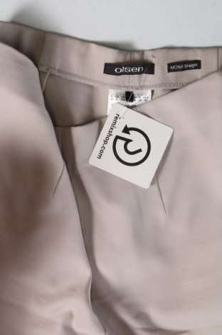 Дамски панталон Olsen, Размер XS, Цвят Бежов, Цена 10,00 лв.