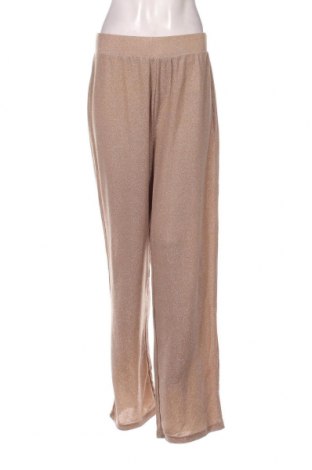 Дамски панталон Pieces, Размер XL, Цвят Бежов, Цена 19,98 лв.