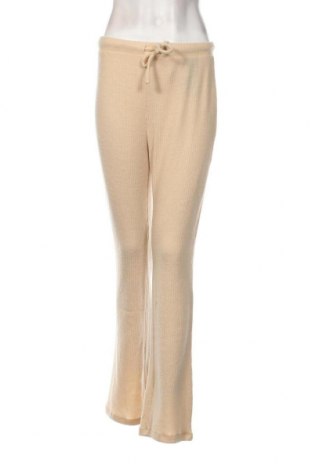 Γυναικείο παντελόνι Pieces, Μέγεθος L, Χρώμα  Μπέζ, Τιμή 8,07 €