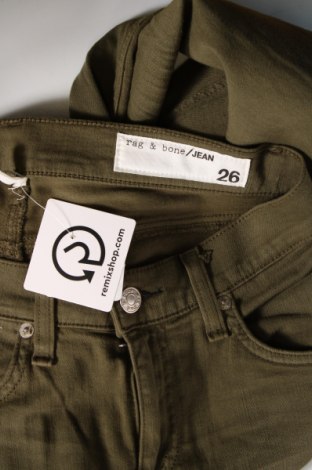 Дамски панталон Rag & Bone, Размер S, Цвят Зелен, Цена 24,64 лв.