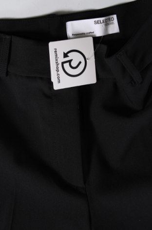 Γυναικείο παντελόνι Selected Femme, Μέγεθος S, Χρώμα Μαύρο, Τιμή 8,99 €