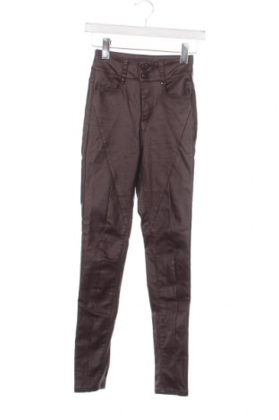 Дамски панталон Sinsay, Размер XS, Цвят Кафяв, Цена 5,80 лв.