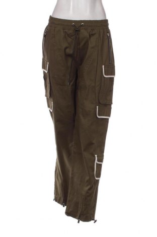 Pantaloni de femei Sixth June, Mărime M, Culoare Verde, Preț 40,07 Lei