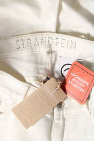 Γυναικείο παντελόνι Strandfein, Μέγεθος L, Χρώμα Εκρού, Τιμή 10,76 €