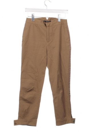 Pantaloni de femei Zara, Mărime XS, Culoare Bej, Preț 30,92 Lei