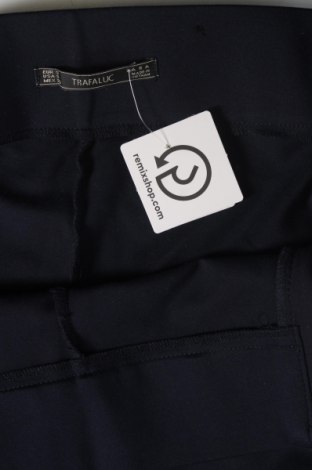 Pantaloni de femei Zara Trafaluc, Mărime S, Culoare Albastru, Preț 18,42 Lei