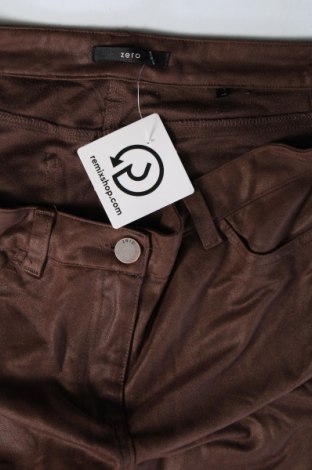 Дамски панталон Zero, Размер M, Цвят Кафяв, Цена 6,67 лв.