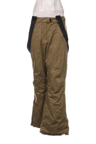 Дамски панталон за зимни спортове Exxtasy, Размер L, Цвят Зелен, Цена 16,80 лв.