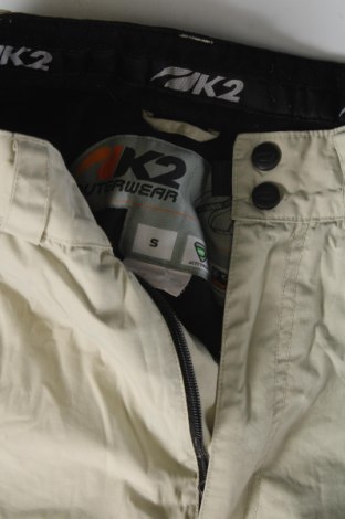 Дамски панталон за зимни спортове K2, Размер S, Цвят Бежов, Цена 18,75 лв.