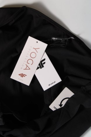 Γυναικείο αμάνικο μπλουζάκι 4F, Μέγεθος XL, Χρώμα Μαύρο, Τιμή 7,44 €