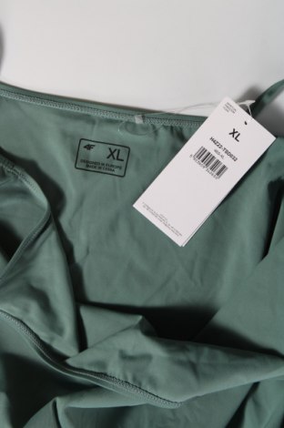 Damska koszulka na ramiączkach 4F, Rozmiar XL, Kolor Zielony, Cena 39,42 zł