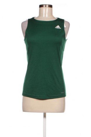 Γυναικείο αμάνικο μπλουζάκι Adidas, Μέγεθος S, Χρώμα Πράσινο, Τιμή 38,83 €