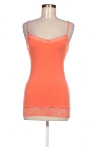 Γυναικείο αμάνικο μπλουζάκι Amisu, Μέγεθος XS, Χρώμα Πορτοκαλί, Τιμή 3,33 €