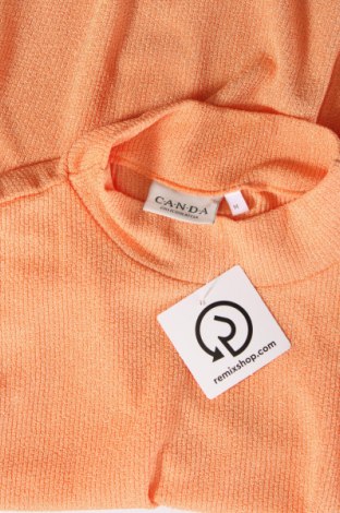 Γυναικείο αμάνικο μπλουζάκι Canda, Μέγεθος M, Χρώμα Πορτοκαλί, Τιμή 3,70 €