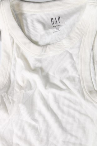 Γυναικείο αμάνικο μπλουζάκι Gap, Μέγεθος XS, Χρώμα Λευκό, Τιμή 13,92 €