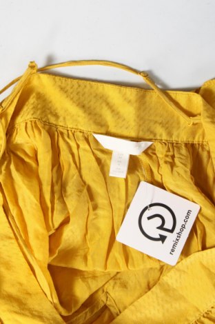Γυναικείο αμάνικο μπλουζάκι H&M, Μέγεθος XS, Χρώμα Κίτρινο, Τιμή 8,04 €