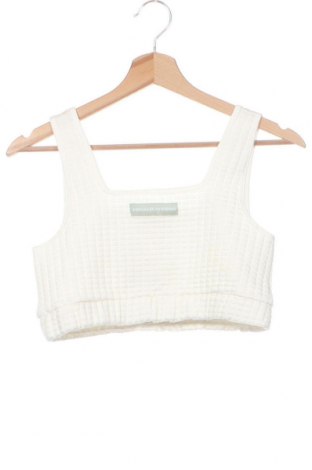 Γυναικείο αμάνικο μπλουζάκι Jennyfer, Μέγεθος XS, Χρώμα Λευκό, Τιμή 6,58 €