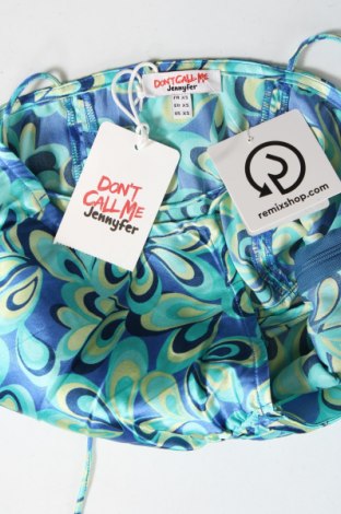 Γυναικείο αμάνικο μπλουζάκι Jennyfer, Μέγεθος XS, Χρώμα Πολύχρωμο, Τιμή 6,17 €