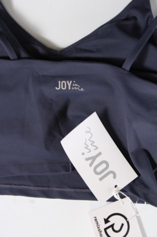 Damska koszulka na ramiączkach Joy, Rozmiar M, Kolor Niebieski, Cena 43,18 zł