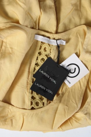 Γυναικείο αμάνικο μπλουζάκι Lauren Vidal, Μέγεθος XS, Χρώμα Κίτρινο, Τιμή 5,38 €