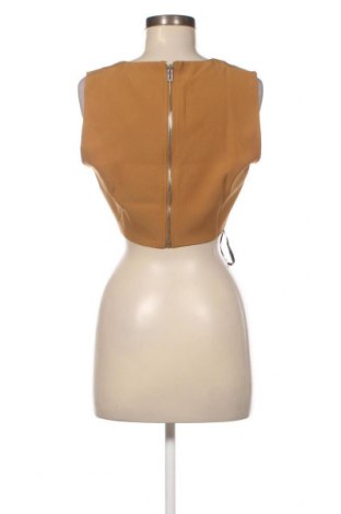 Γυναικείο αμάνικο μπλουζάκι Missguided, Μέγεθος L, Χρώμα  Μπέζ, Τιμή 6,49 €