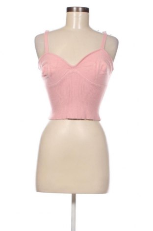 Γυναικείο αμάνικο μπλουζάκι Missguided, Μέγεθος M, Χρώμα Ρόζ , Τιμή 7,90 €