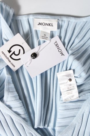 Γυναικείο αμάνικο μπλουζάκι Monki, Μέγεθος XL, Χρώμα Μπλέ, Τιμή 7,83 €