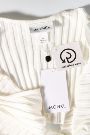 Γυναικείο αμάνικο μπλουζάκι Monki, Μέγεθος XL, Χρώμα Εκρού, Τιμή 9,01 €