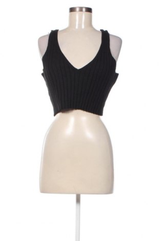 Γυναικείο αμάνικο μπλουζάκι Monki, Μέγεθος XL, Χρώμα Μαύρο, Τιμή 8,42 €