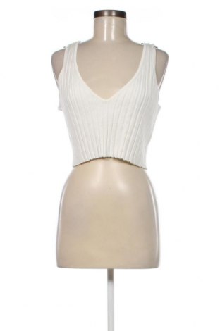 Γυναικείο αμάνικο μπλουζάκι Monki, Μέγεθος XL, Χρώμα Λευκό, Τιμή 5,48 €
