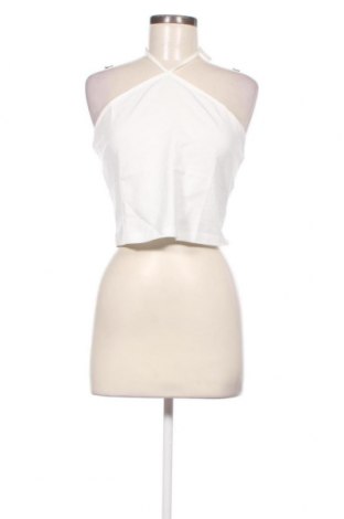 Γυναικείο αμάνικο μπλουζάκι NA-KD, Μέγεθος XL, Χρώμα Λευκό, Τιμή 5,23 €