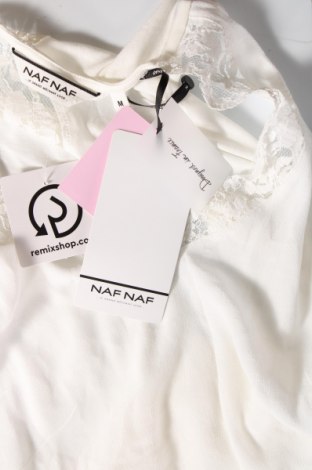 Γυναικείο αμάνικο μπλουζάκι Naf Naf, Μέγεθος M, Χρώμα Λευκό, Τιμή 8,82 €