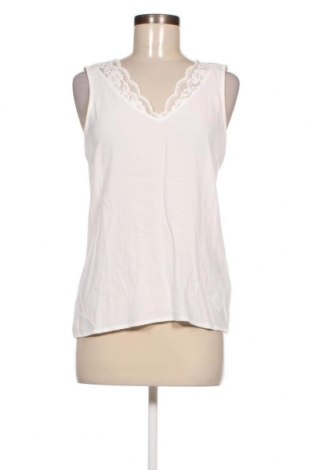 Γυναικείο αμάνικο μπλουζάκι Naf Naf, Μέγεθος M, Χρώμα Λευκό, Τιμή 9,12 €
