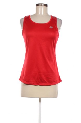 Γυναικείο αμάνικο μπλουζάκι New Balance, Μέγεθος S, Χρώμα Κόκκινο, Τιμή 15,64 €