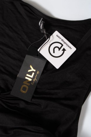 Γυναικείο αμάνικο μπλουζάκι ONLY, Μέγεθος L, Χρώμα Μαύρο, Τιμή 5,57 €