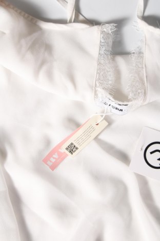 Γυναικείο αμάνικο μπλουζάκι Tally Weijl, Μέγεθος L, Χρώμα Λευκό, Τιμή 4,22 €