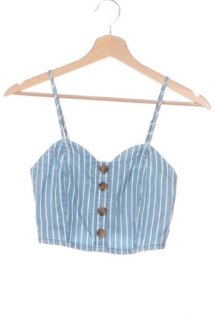 Γυναικείο αμάνικο μπλουζάκι Tally Weijl, Μέγεθος XXS, Χρώμα Μπλέ, Τιμή 10,82 €