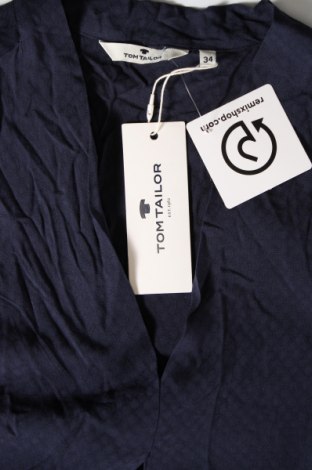 Γυναικείο αμάνικο μπλουζάκι Tom Tailor, Μέγεθος XS, Χρώμα Μπλέ, Τιμή 3,95 €